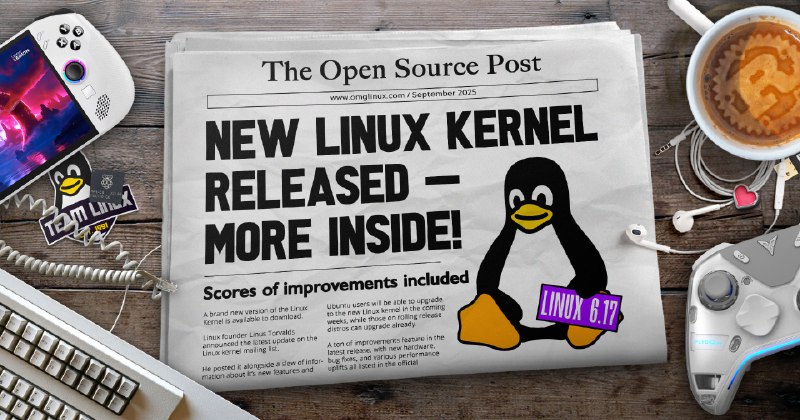 Linux Kernel 6.17 Released, This is What’s New